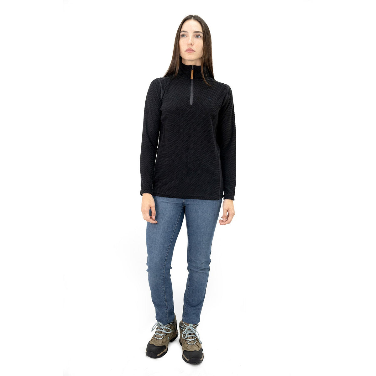 Polar Kenai Quebec para mujer color negro