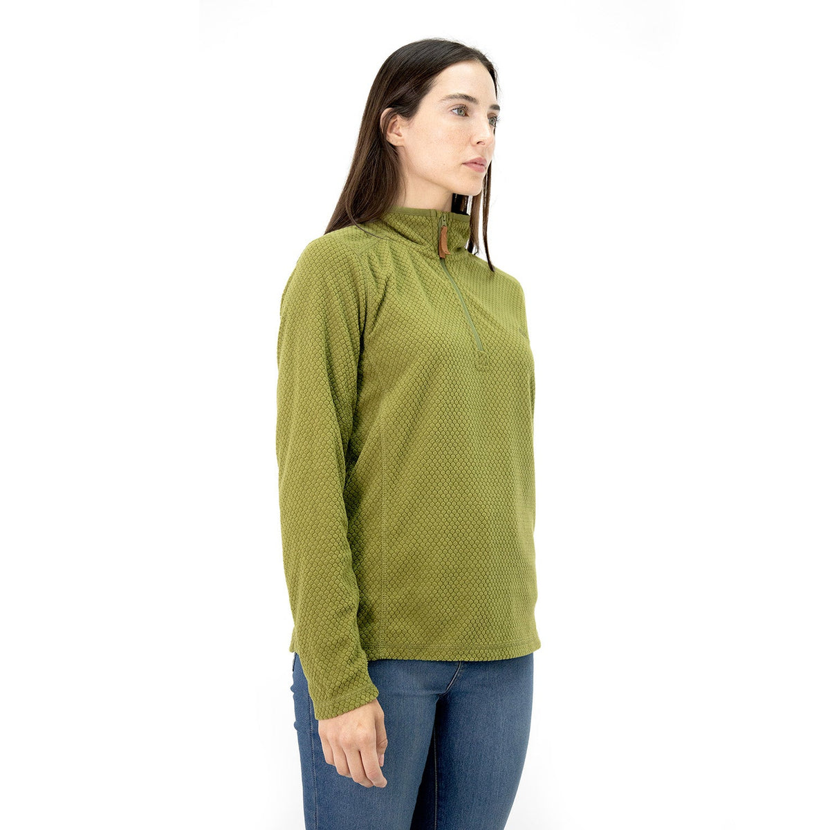 Polar Kenai Quebec para mujer color verde oliva