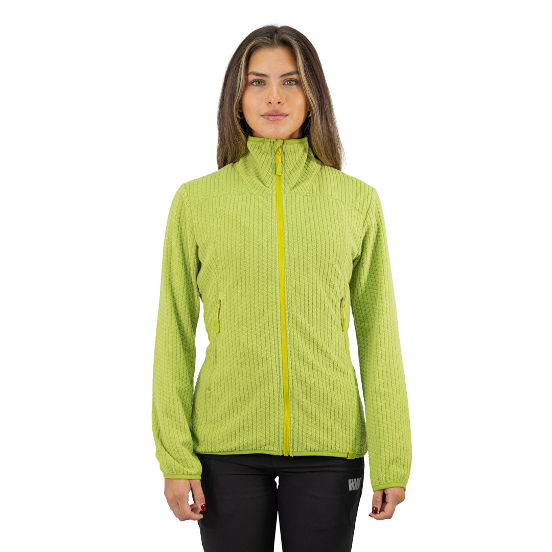 Polar Llanquihue Hardwork para mujer color lima