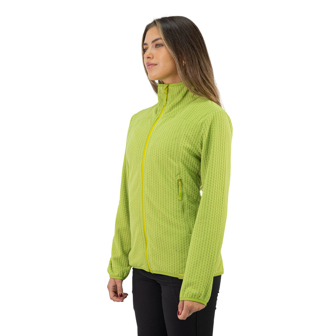 Polar Llanquihue Hardwork para mujer color lima