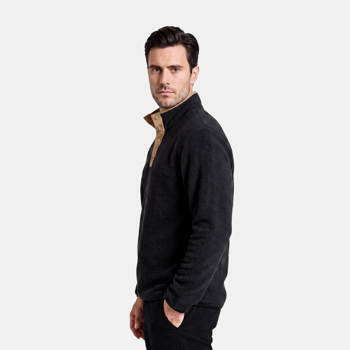 Polar Mack Quebec para hombre color negro
