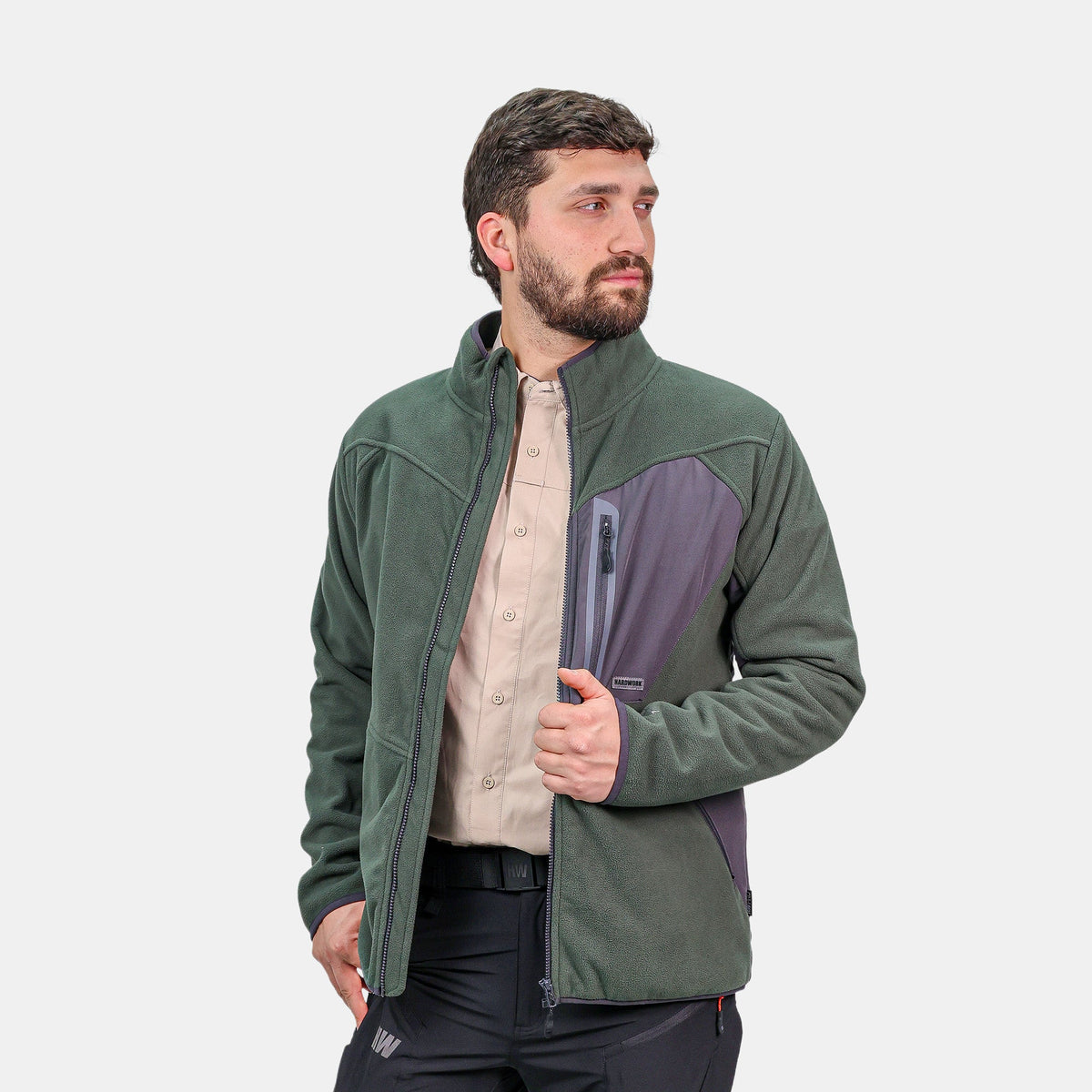 Polar No Wind Pro Hardwork para hombre color verde