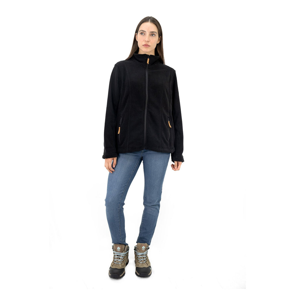 Polar Pardo Quebec para mujer color negro