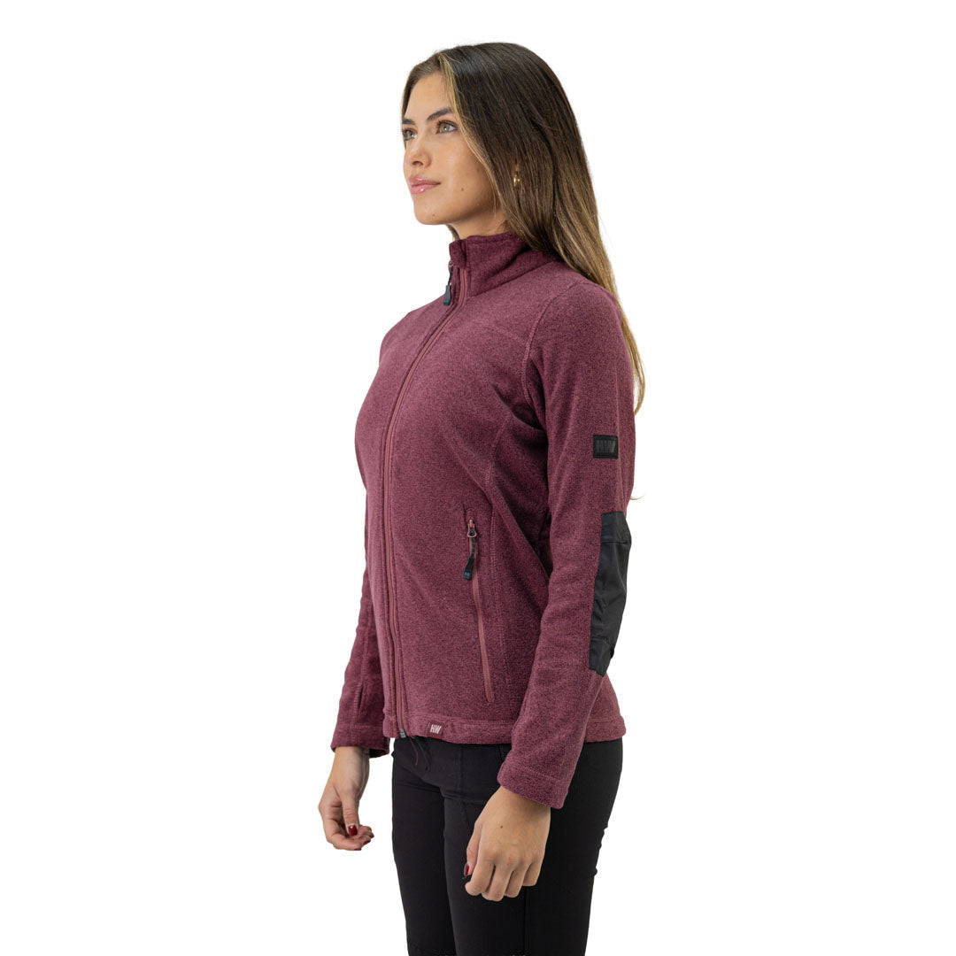 Polar Petrohue Hardwork para mujer color uva