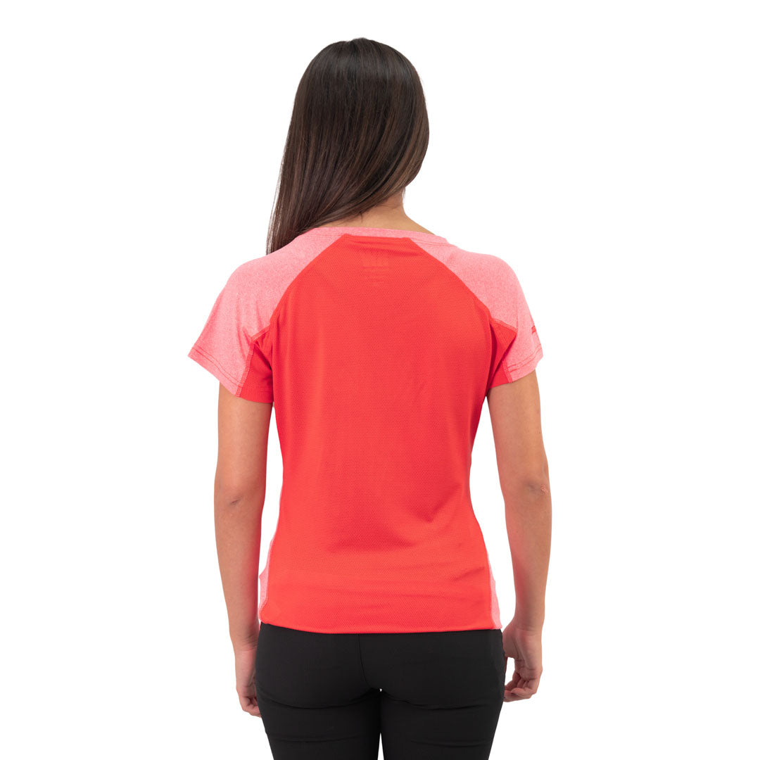 Polera Dry Fit SPX manga corta Hardwork para mujer color coral