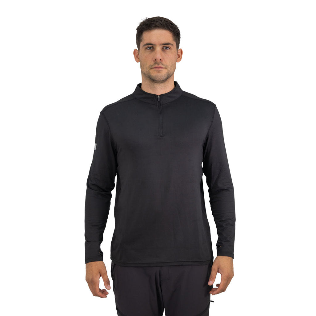 Polera Dry Fit SPX manga larga Hardwork para hombre color negro