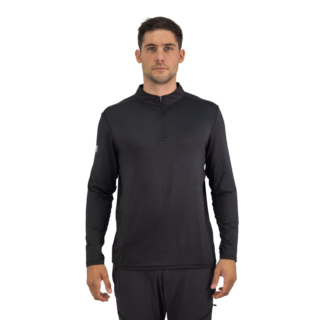 Polera Dry Fit SPX manga larga Hardwork para hombre color negro