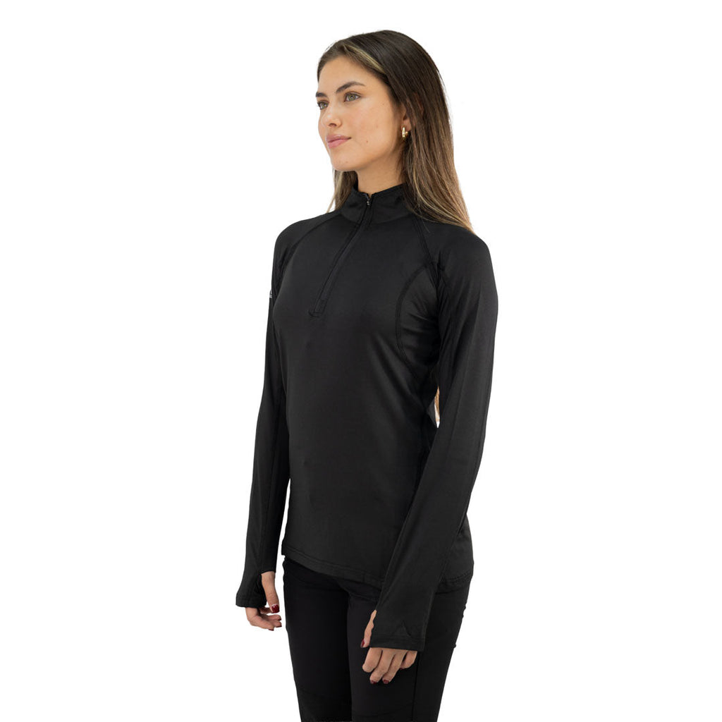 Polera Dry Fit SPX manga larga Hardwork para mujer color negro