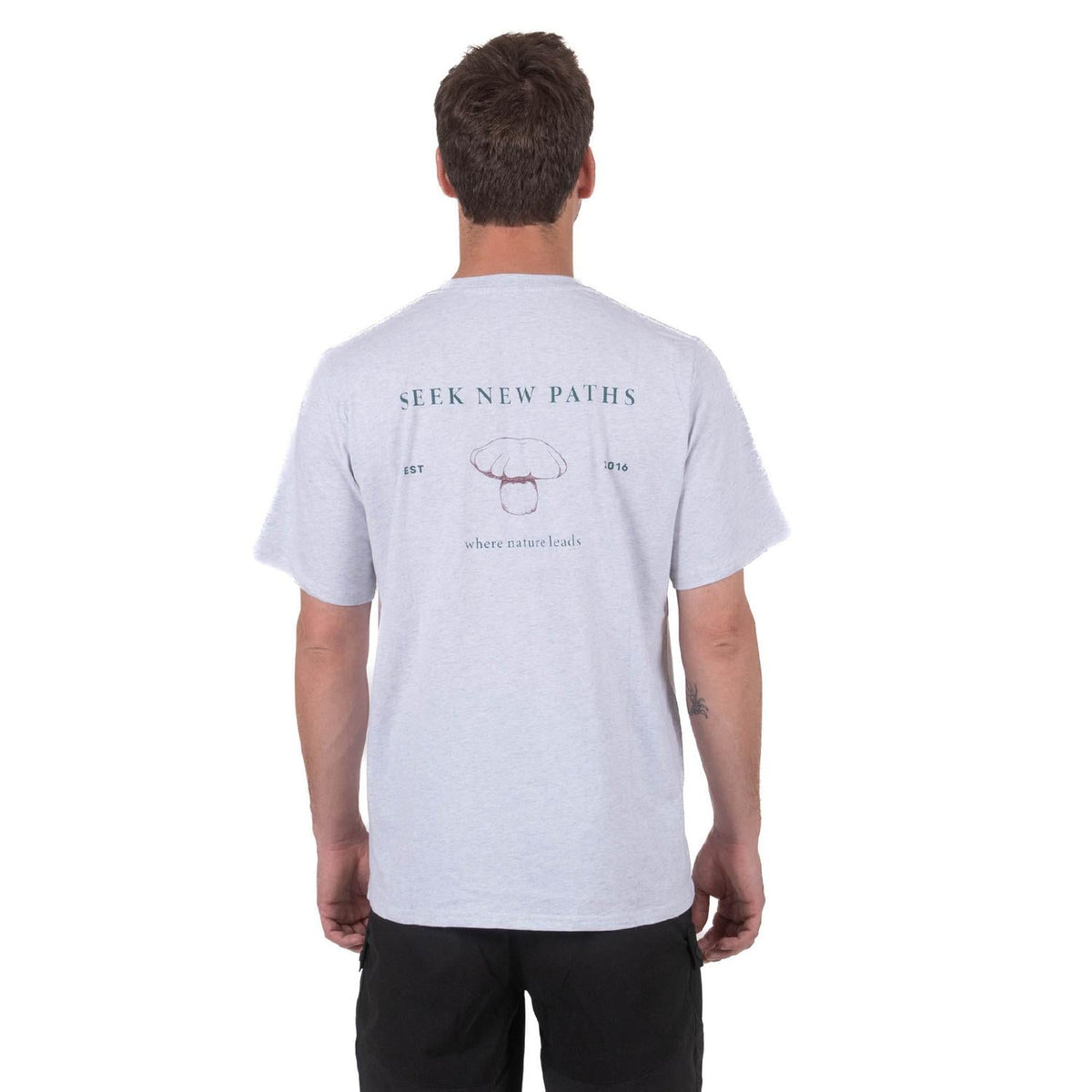 Polera Manga Corta Boletus Loyo Hombre Lhotse