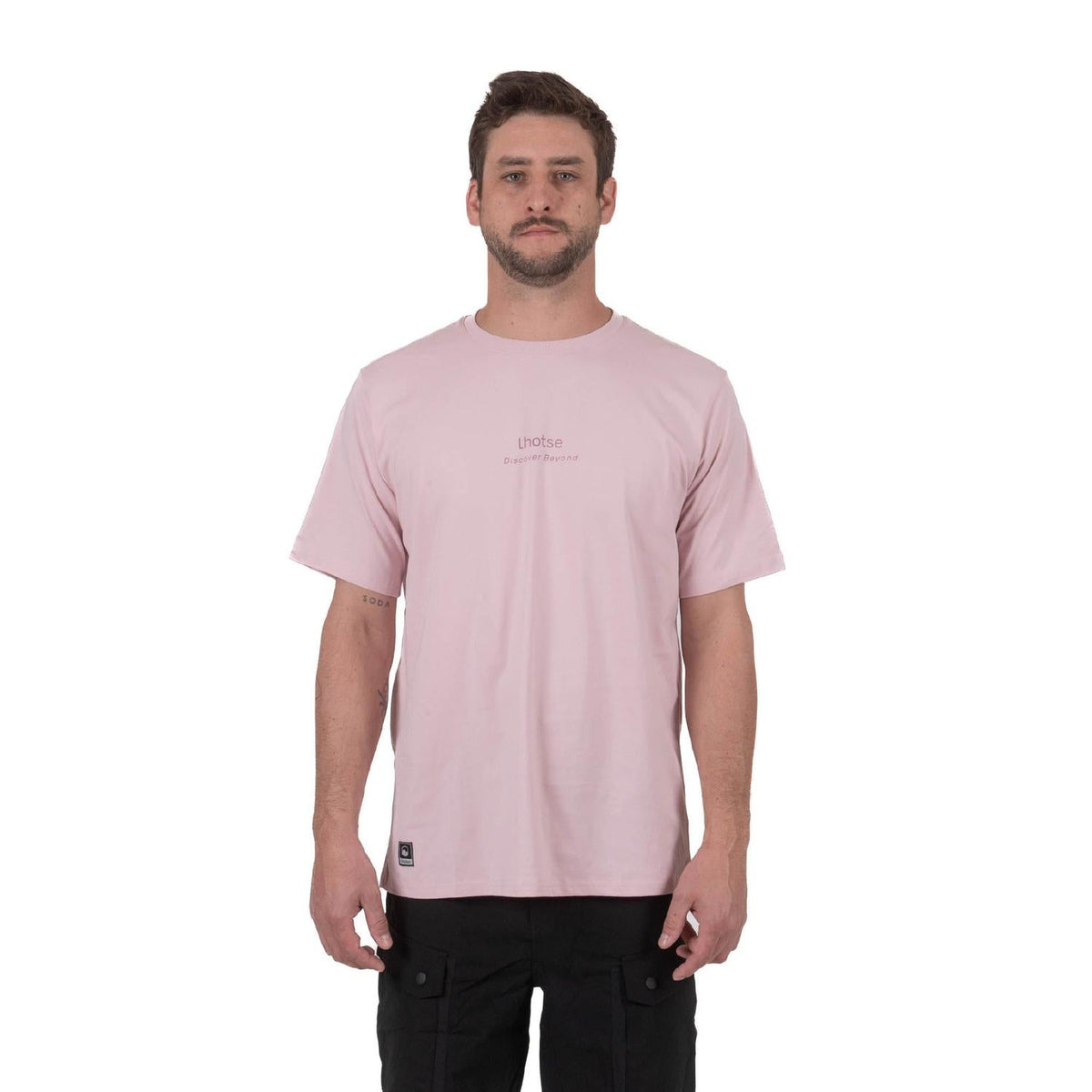 Polera Manga Corta Micelio Mycena Hombre Lhotse
