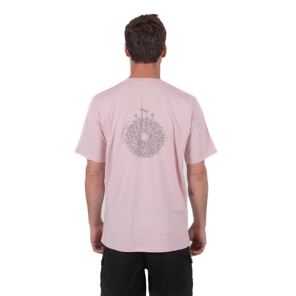 Polera Manga Corta Micelio Mycena Hombre Lhotse