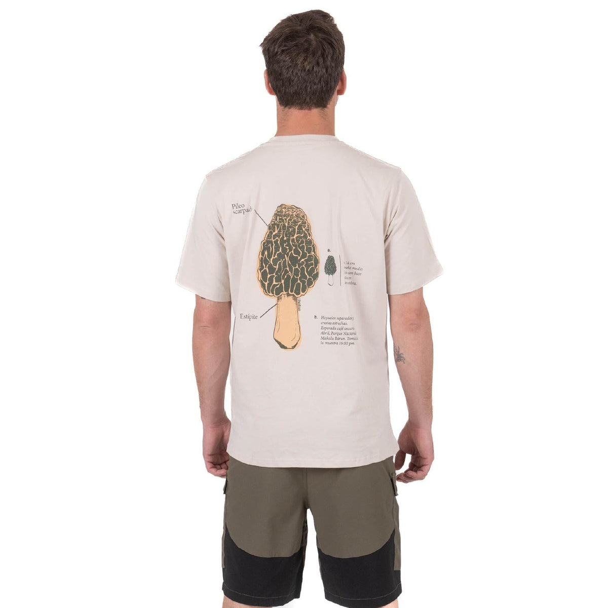 Polera Manga Corta Morchella Hombre Lhotse