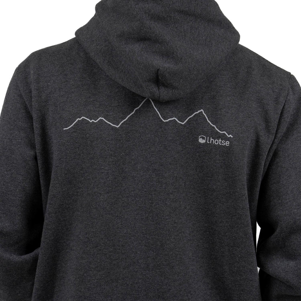 Polerón Hoodie Katmandú Hombre Lhotse color gris