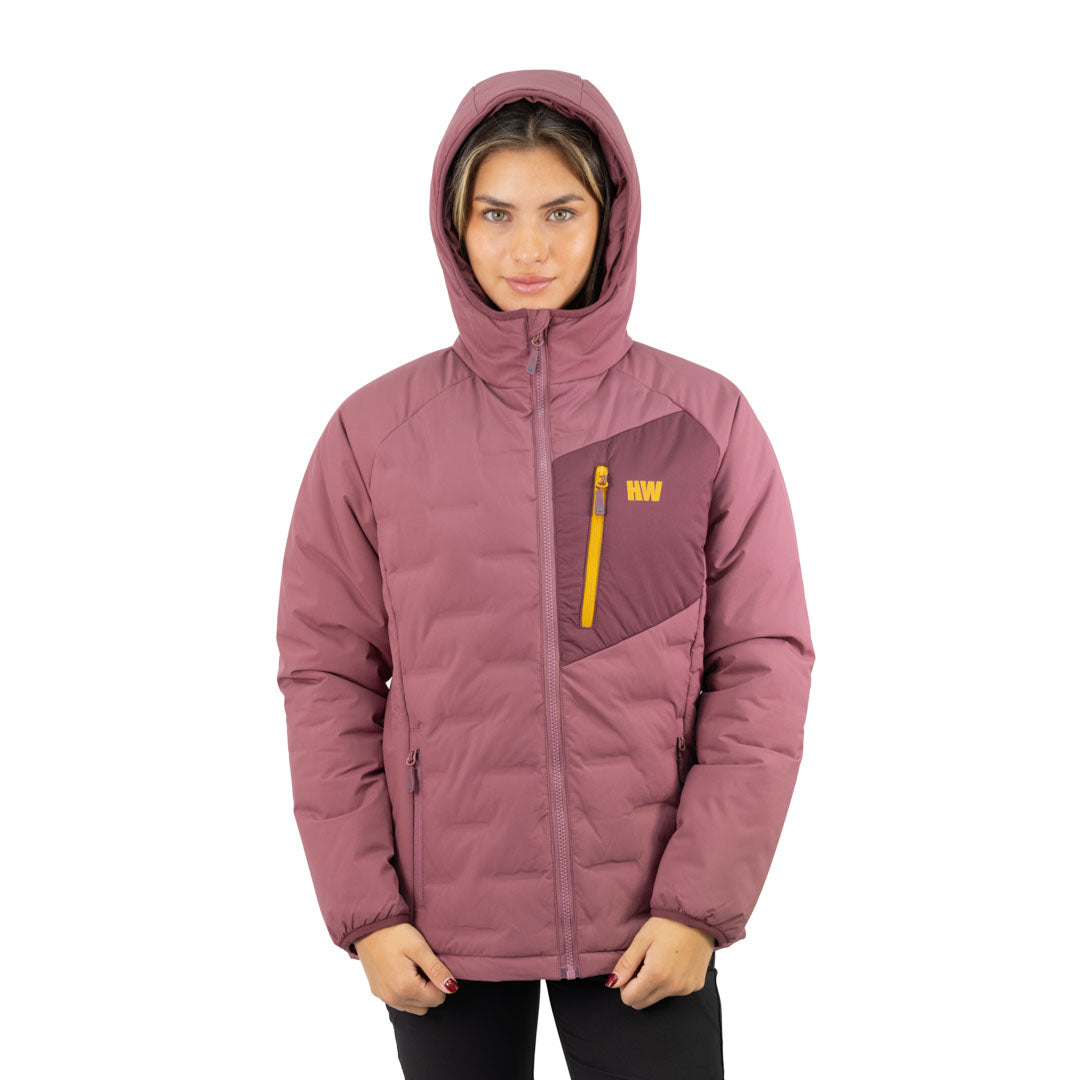 Parka Insulada Explorer Mujer color uva