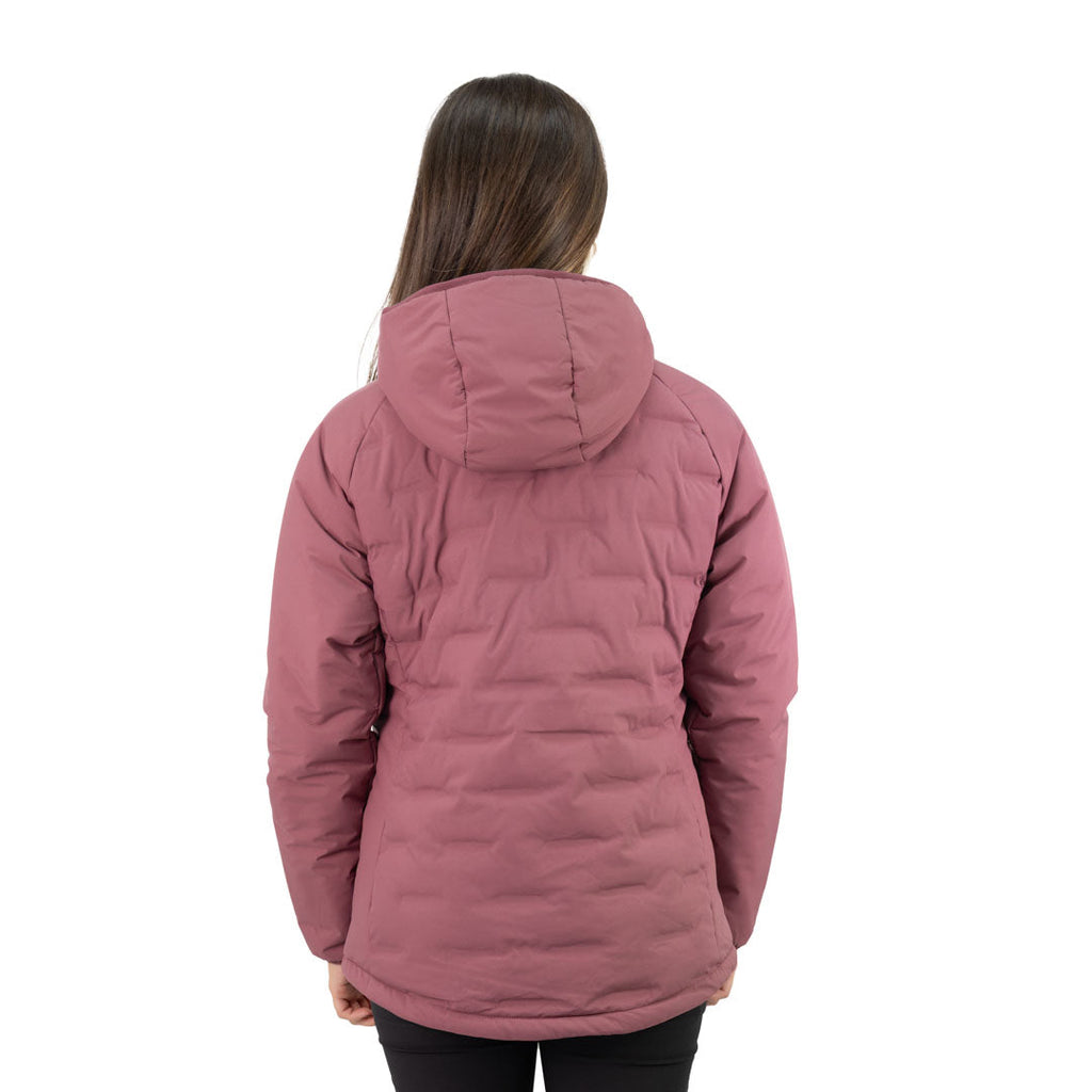 Parka Insulada Explorer Mujer color uva – vista 3