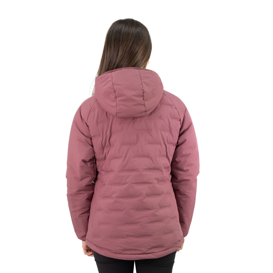 Parka Insulada Explorer Mujer color uva – vista 3