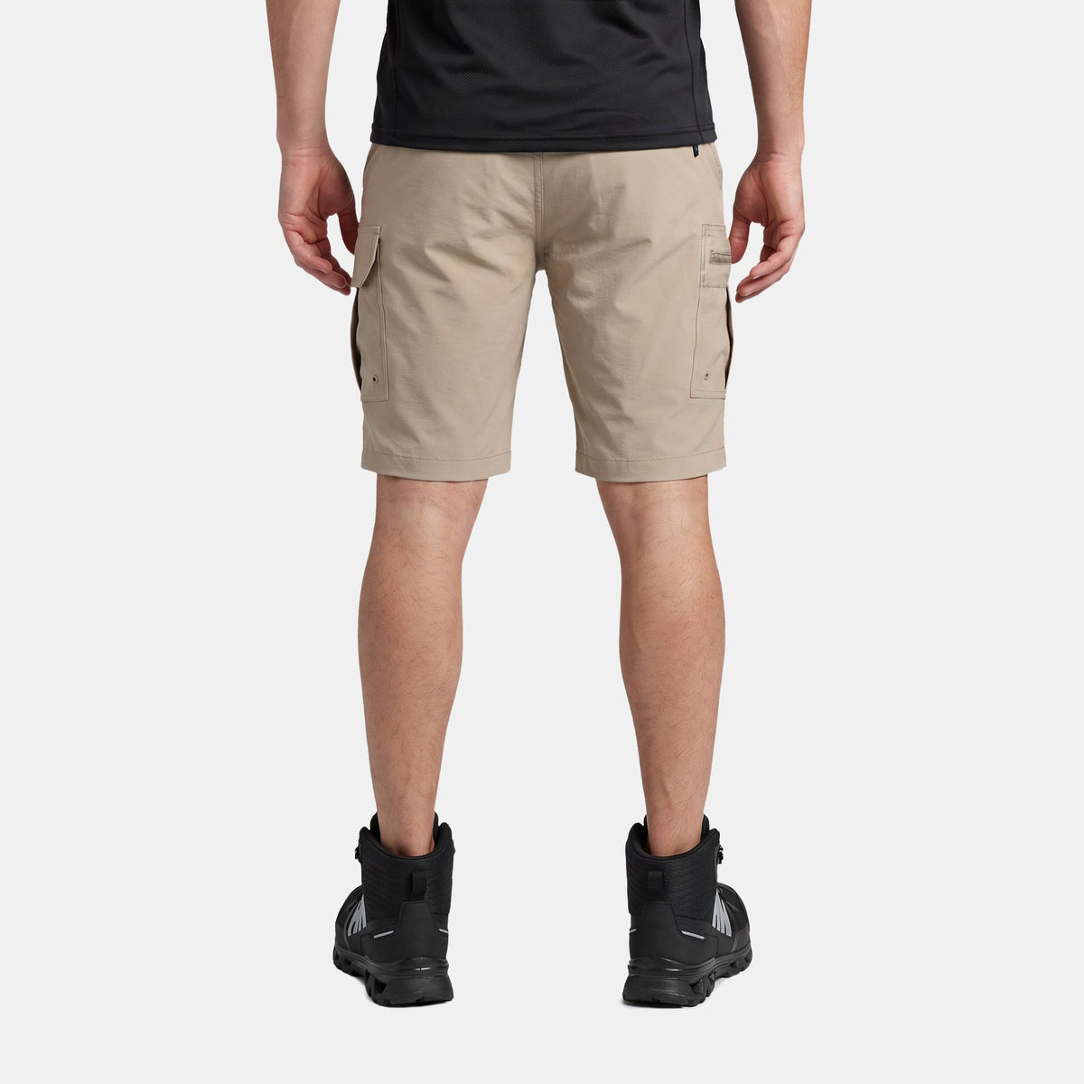 Short Tucson Hardwork para hombre color beige – detalle de la prenda