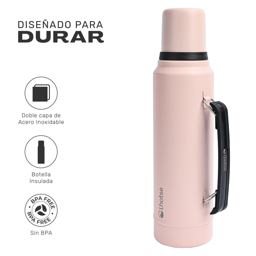 Termo Classic 1,3 L Lhotse color rosa