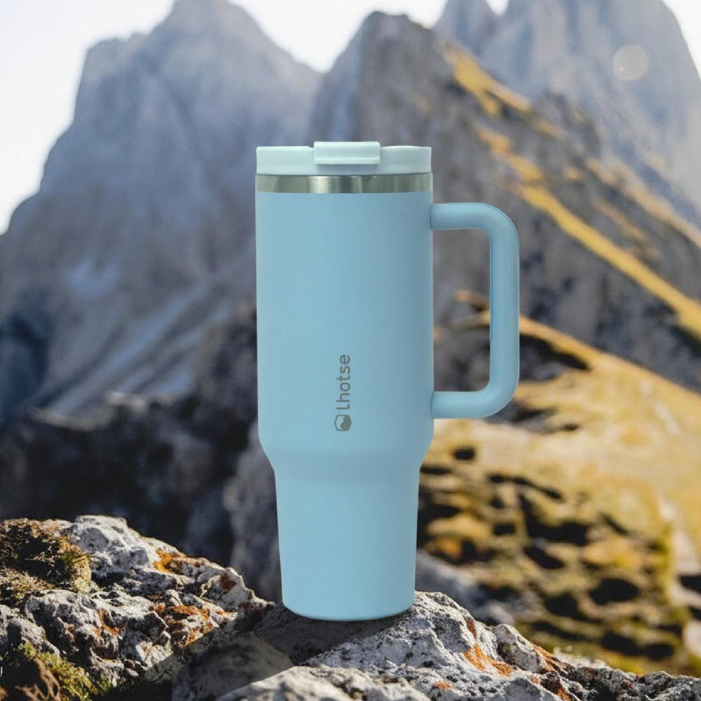 Vaso Térmico Tumbler 1180 ml Lhotse color azul cielo