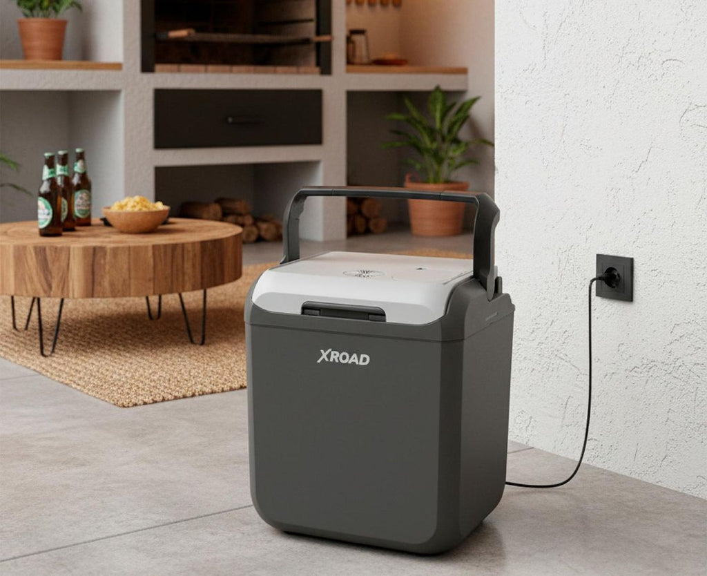 Cooler enchufado a 220V en la casa